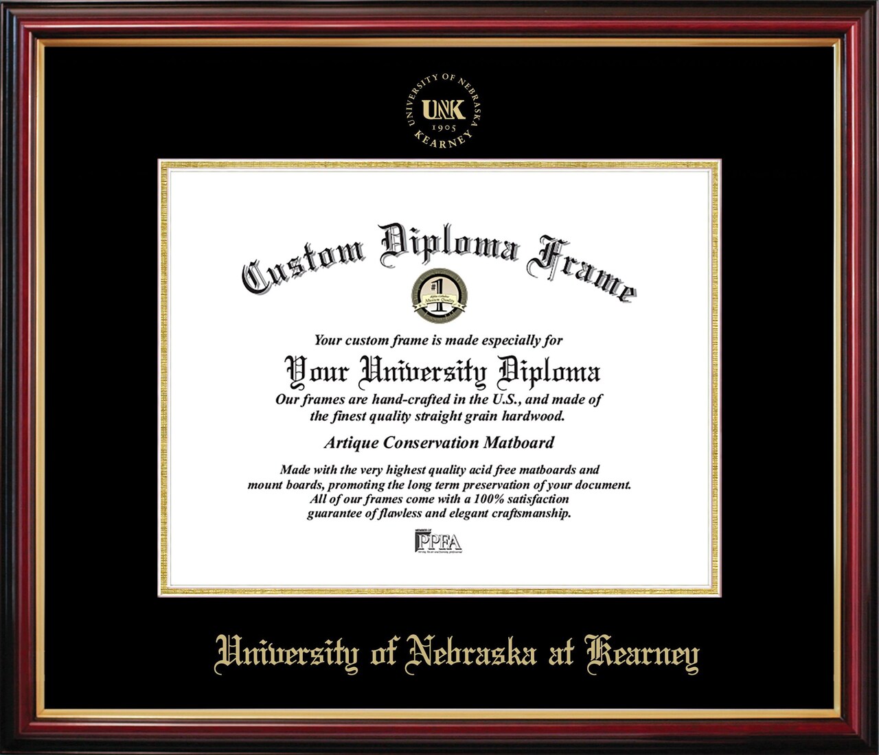 University of Nebraska at Kearney Petite Diploma Frame